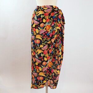 Show Me Your Mumu Wrap Me Up Skirt in Fruit Tango - NWT